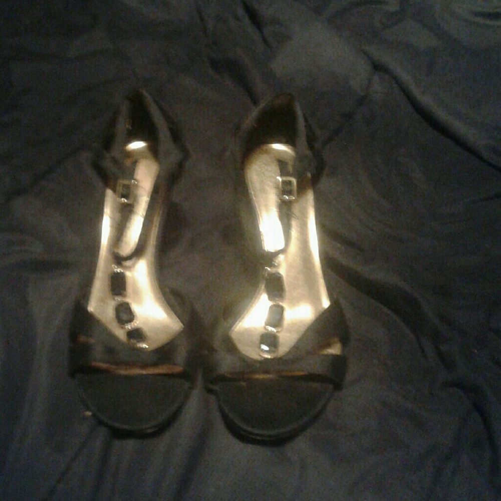 Ladies satin dress sandle